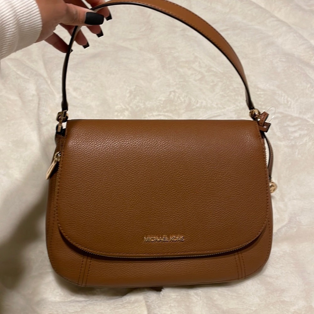 Michael Kors Bedford brown leather bag